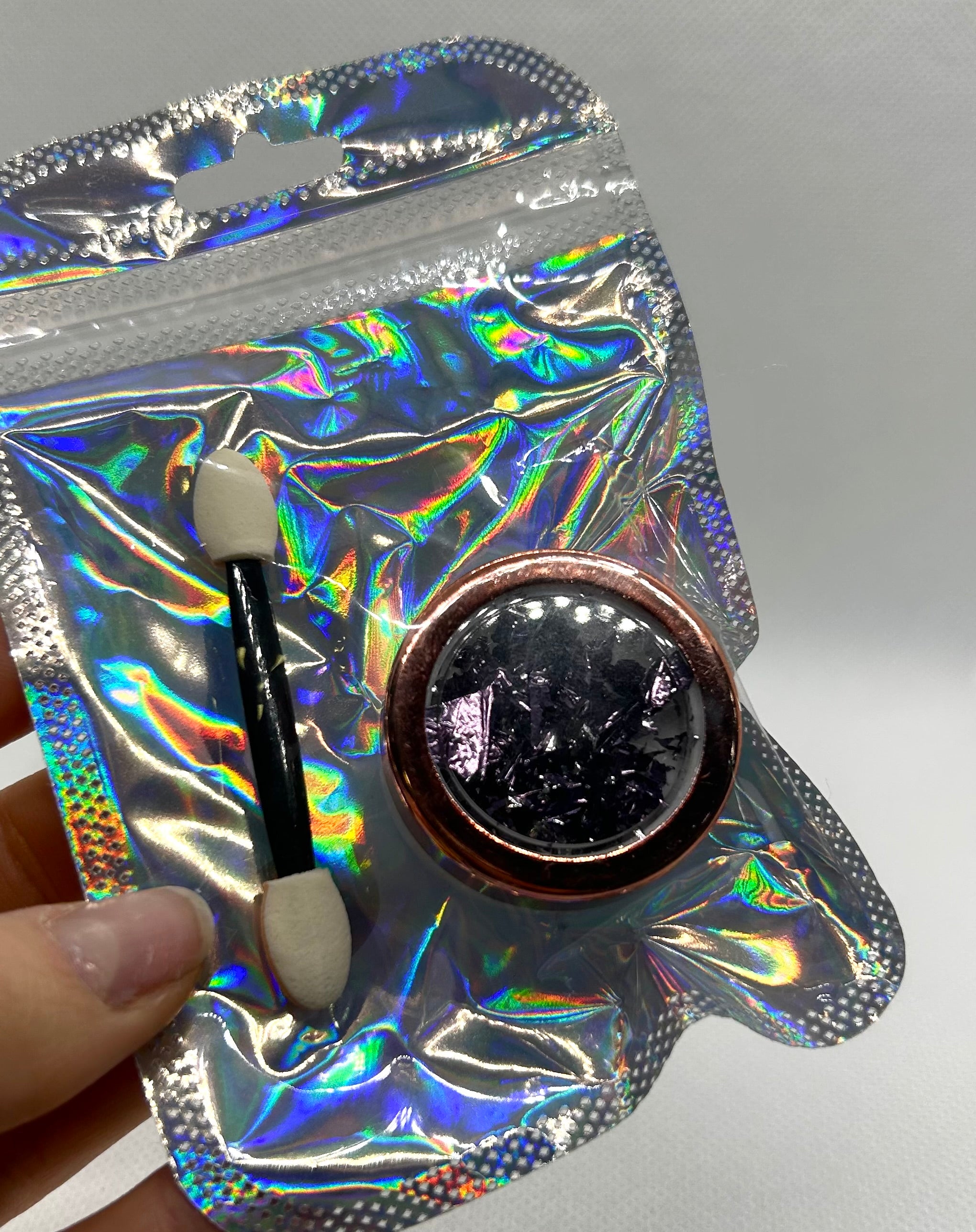 Pó cromado para unhas