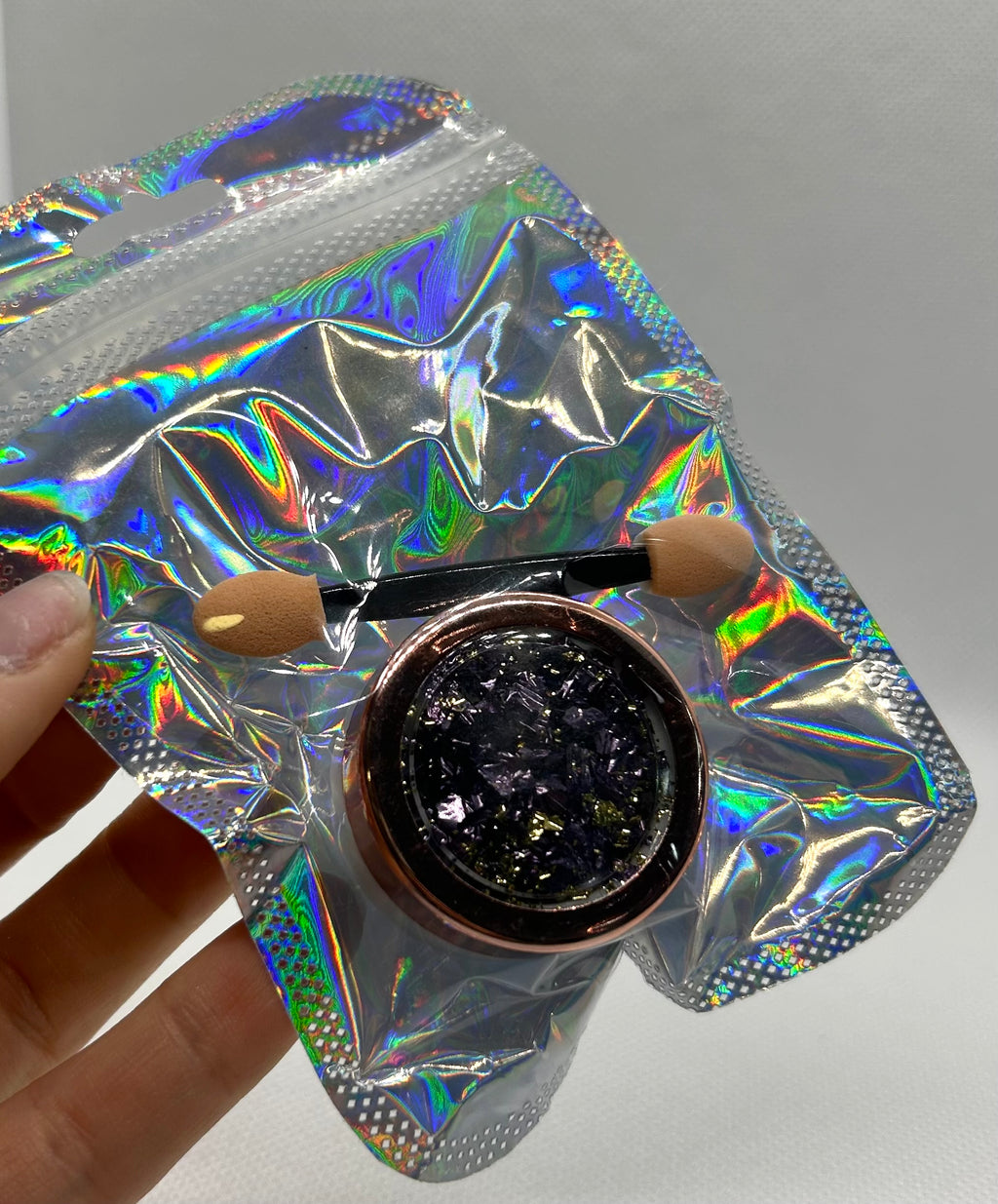 Pó cromado para unhas