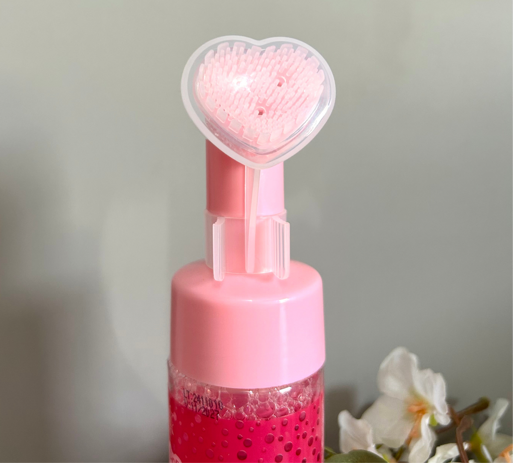 Mousse de limpeza facial