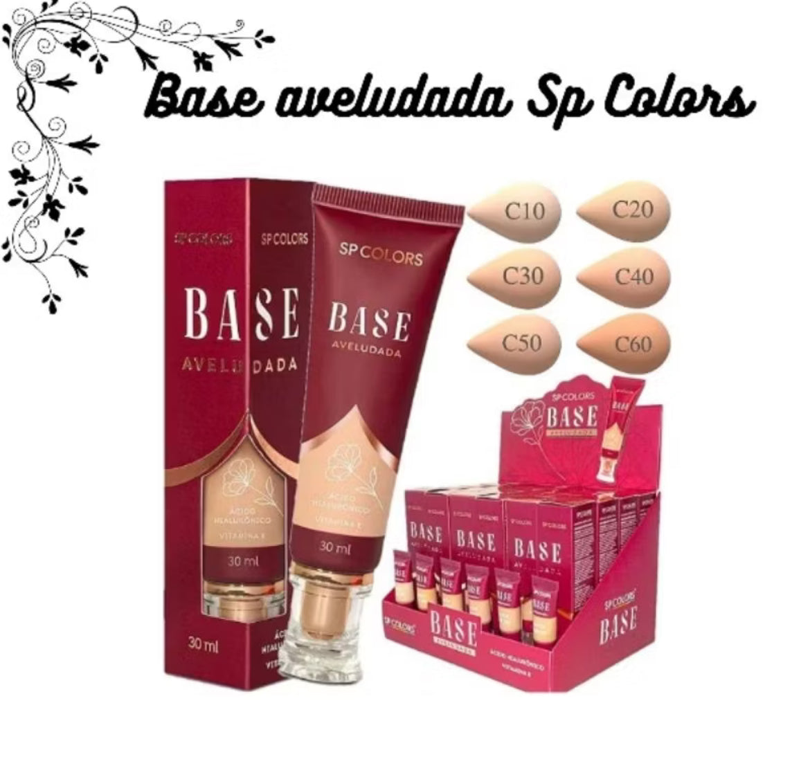 Base aveludada Sp Colors