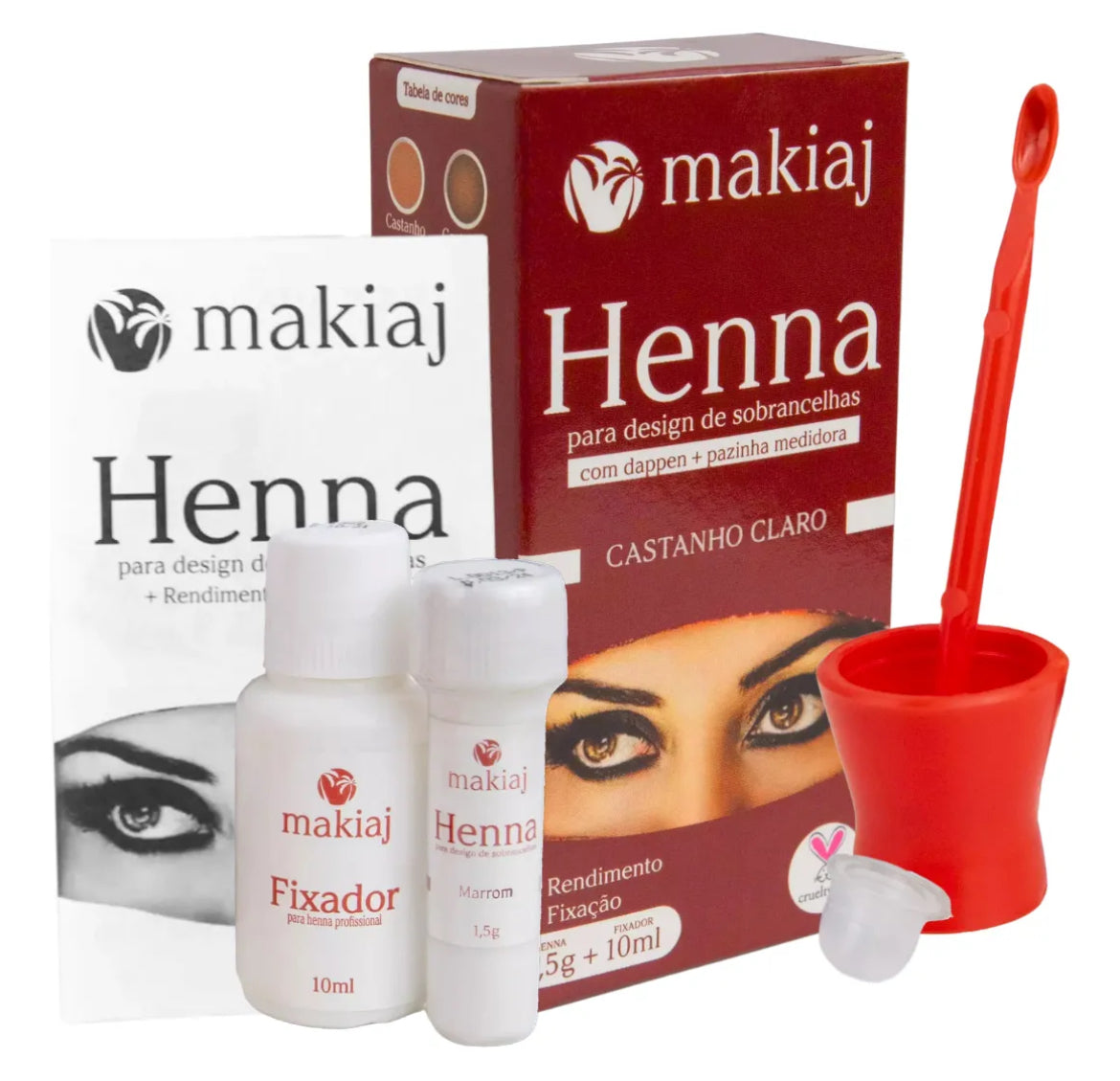 Henna para sobrancelhas