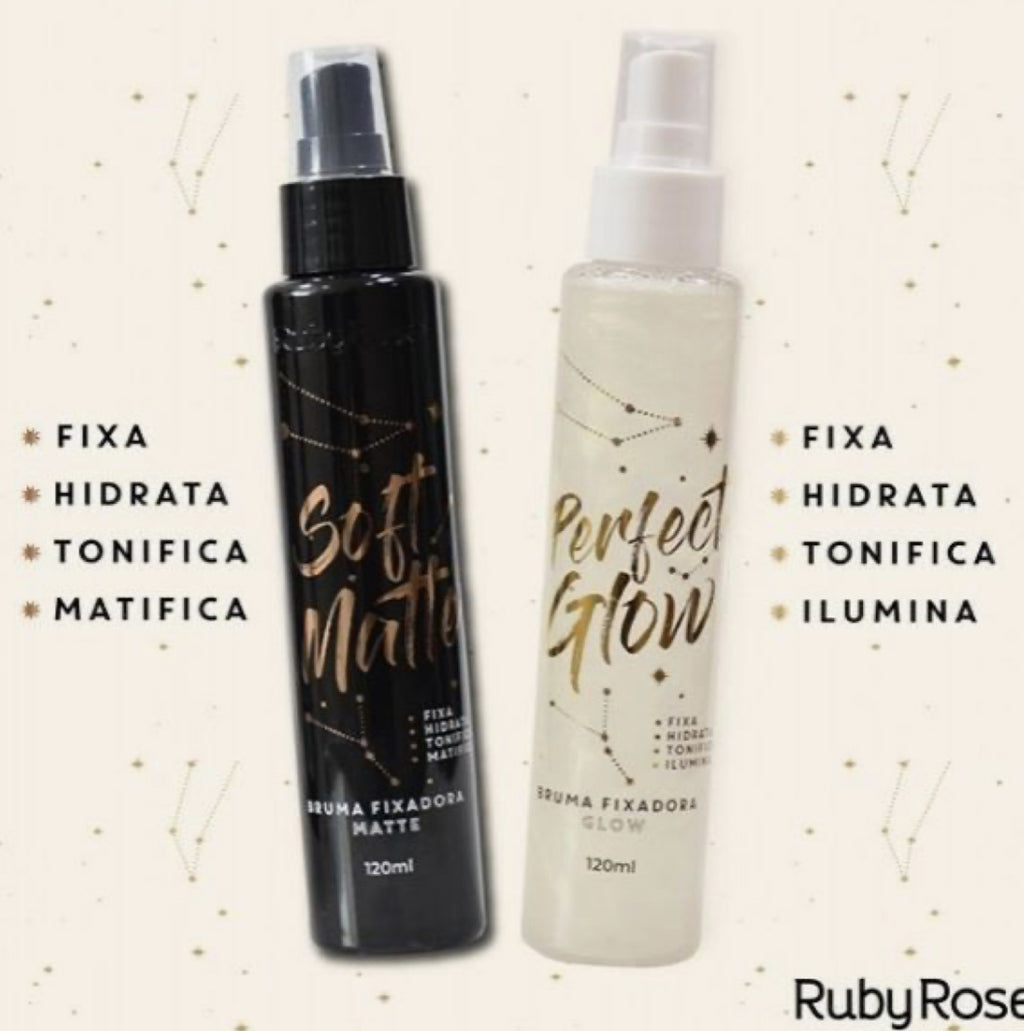 Bruma fixadora matte ou glow
